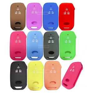 Fit KIA Carnival MPV 6-7 BNT Smart Remote Key Fob Silicone Skin Case Cover - Picture 1 of 20