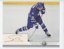 2006-07 Upper Deck Be A Player Portraits Signature Mats Sundin #SP-SU Auto HOF