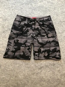 Gotcha Board Shorts Adult Large Black Gray Swim Trunks Bathing Suit Mens - Picture 1 of 11