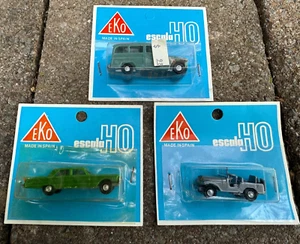 Ford Comet EKO de colección, Jeep Wagon y Jeep plateado... escala HO... SIN USAR, EN CAJA - Imagen 1 de 10