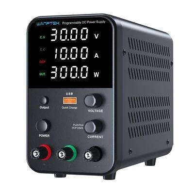 Power Supply Adjustable Bench Source Stabilized Voltage Regulator Switch 220V - Image 1 of 4