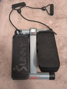 Sunny Health & Fitness Mini Stepper With Resistance Exercise Bands - Picture 1 of 1