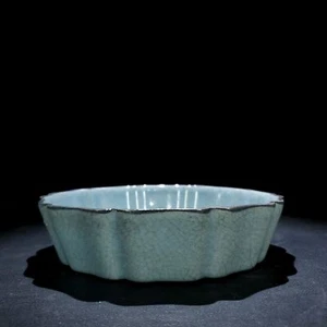 6.6 " China antique Song dynasty Ru Kiln Blue glaze Purple Mouth Pen washing - Picture 1 of 9