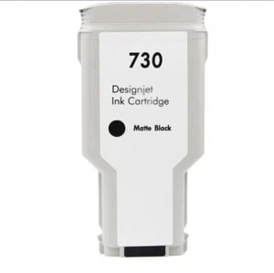 Matte Black Ink Cartridges for HP 730 For HP DesignJet T1600 T1700 T2600 Printer - Picture 1 of 3