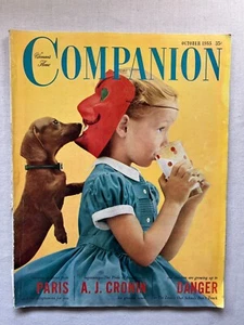 Vintage Companion October 1955 Oversized Magazine - Picture 1 of 2
