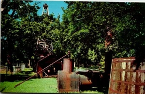 Postal Cromada Oklahoma Primer Pozo Petrolero Comercial Bartlesville OK UNP - Imagen 1 de 2