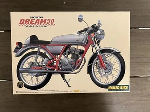 1997 Aoshima Japan 1:12 Honda Dream 50 Sport Motorcycle Kit - Picture 1 of 6