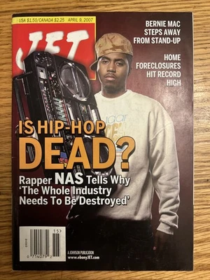Rapper Nas - Jet Magazine April 2007 Fashion, Music & Entertainment - Image 1 of 4