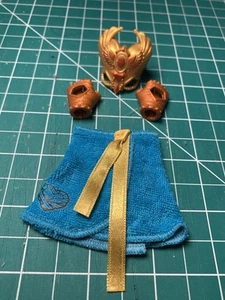 Monster High Skulltimate Secrets Cleo Chest Plate Top Towel Skirt Gloves - Picture 1 of 8