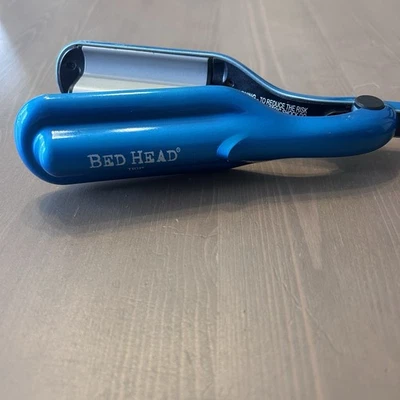 TIGI Bed Head Wave Crimper 3” ferramenta de modelagem de cabelo azul-petróleo BH314 - Imagem 1 de 4