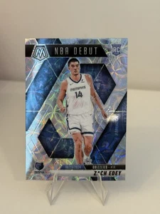 Zach Edey 2024-25 Mosaic RC Silver Scope Prizm Rookie NBA Debut Grizzlies #251 - Picture 1 of 2