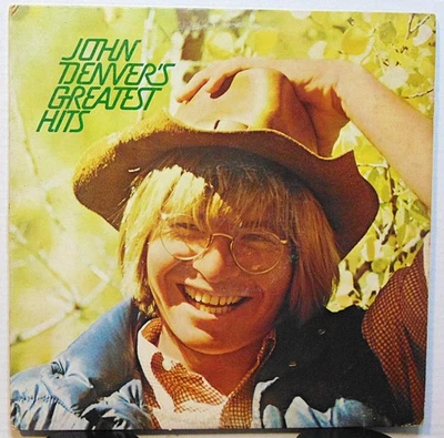 John Denver - Greatest Hits - RCA Victor  Folk Rock Vinyl LP Record Album  EX/EX - Image 1 of 4
