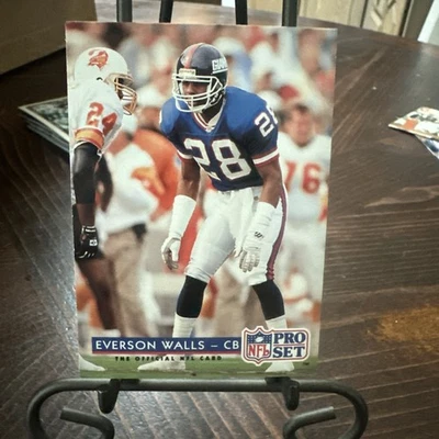 1992 Pro Set Mobil FACT - Everson Walls #269 - Image 1 of 2
