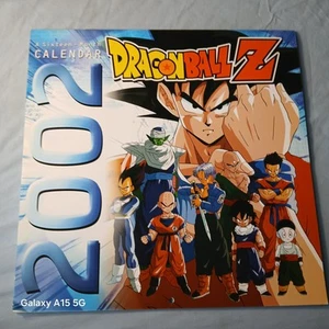 Dragon Ball Z 2002 Calendar VERY RARE Collectible Vintage Y2K 00s - Picture 1 of 4