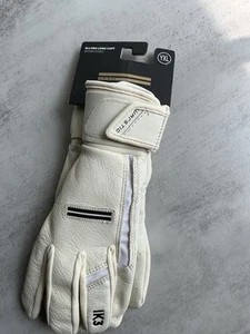 Warstic IK3 Pro Youth Batting Gloves Long Cuff NEW Pair Youth XL Off-White - Picture 1 of 4