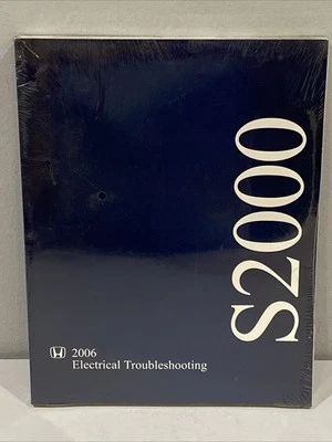 NEW 2006 Honda S2000 OEM Electrical Troubleshooting Repair Manual w/EWDs Foto 1 de 4