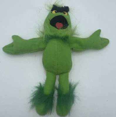 Vintage 1997 Mattel Grinch 8” Plush Toy Finger Puppet - Image 1 of 4