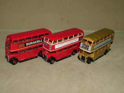 GILBOW  EFE AEC RTL BUS SERIES LONDON ROUTES DIECAST 1:76 BUNDLE X3 - Image 1 of 4