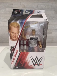WWE Sandman Action Figure 111 Elite Collection CHASE USA American Flag NEW ECW - Picture 1 of 5