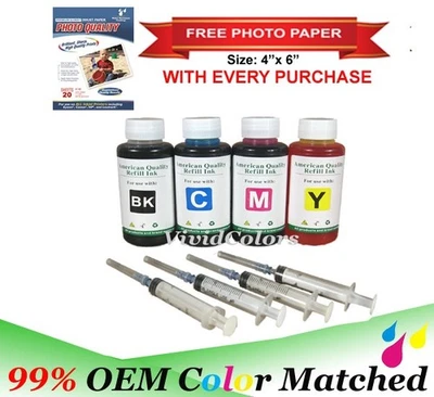 4PK ink for HP 950XL 951XL OfficeJet Pro 8100 8600 8610 8615 8620 8630 8660 8640 - Image 1 of 4