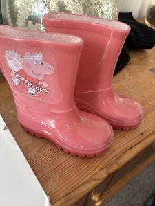 Peppa Pig Size 5 Pink Toddler Wellies - Picture 1 of 2