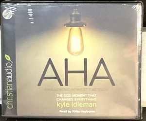 AHA Audio 5 CD Set The GOD Moment by Kyle Idleman - Brand New Factory Sealed - Picture 1 of 2