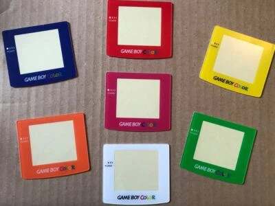 Nintendo Game Boy Color GBC Replacement Screen Lens PICK A COLOR MINT NEW - Image 1 of 4