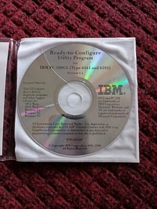 VTG ('91, '98)Ready-to-Configure CD for IBM PC 300GL Type 6561/6591 Ver 1.1 XLNT - Afbeelding 1 van 7