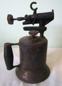 Torcia soffiatrice vintage CLAYTON & LAMBERT ottone 144A steampunk - Foto 1 di 5