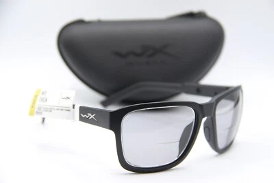 GAFAS DE SOL WILEY X TREX WX EN 166F NEGRAS MATE AUTÉNTICAS DE DISEÑO CON ESTUCHE 57-17 Foto 1 de 4