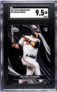 Colton Cowser 2024 Topps cromo negro #70 SGC 9,5 S249 - Imagen 1 de 2