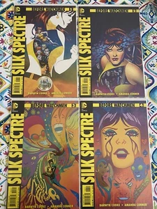 Before Watchmen: Silk Spectre Full Set #1 2 3 4 DC Comics 2012 - Picture 1 of 5
