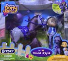 2 Breyer Horses Piper's Pony Tales Paloma Doll &amp; Horse And 2 Unicorn Picnic Adv