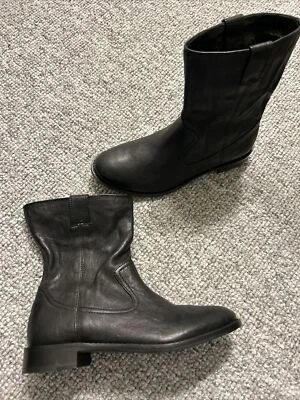 BOTAS DE CUERO PARA MUJER JOHNSTON & Murphy 7851871 LSPBT50 LENORA NEGRAS TALLA 6 M Foto 1 de 4