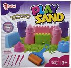 Ram© 4 x Kids Magic Sand Quick Sand Play Sand With Castle Moulds