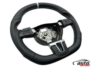 Tuning Lenkrad Lederlenkrad Vw Passat CC Vw EOS  Multifunktion ABGEFLACHT - Afbeelding 1 van 10