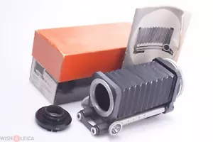 ✅ NOVOFLEX BAL-S MACRO BELLOWS C-MOUNT 25MM BOLEX 4 LEICA M39 39MM SCREW LENSES - Picture 1 of 8