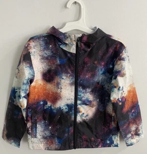 All In Motion Jacket Kids Windbreaker Zip MultiColor kids US Size XS - Picture 1 of 7