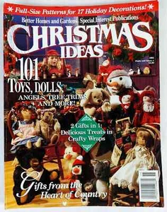 Christmas Ideas Magazine 1991 Better Homes & Gardens 101 Toy Dolls Angels Trees - Foto 1 di 2