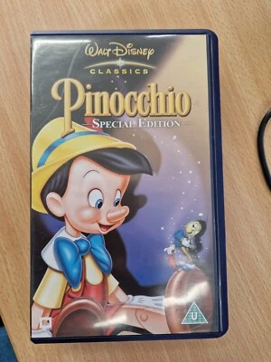 VHS Pinocchio WALT DISNEY  Special Edition new sealed - Image 1 of 4