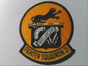 US NAVY FREELANCERS 21ST FIGHTER SQUADRON patch - Picture 1 of 3