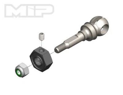 Front CVD Axle (4wd) MIP X-Duty & HD Driveline 62mm Male Spline Bone 18151 18251 - Image 1 of 4