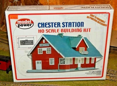 Model Power HO #454 Chester Station Kit NEW - Image 1 of 2