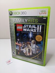 LEGO Star Wars II: The Original Trilogy (Microsoft Xbox 360) Family Hits CIB