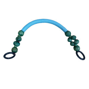 Handbag Handle Accessories Nylon Rope Wooden Beads Bag Accessories 47cm DIY Chic