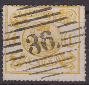 == AD Braunschweig Mi. 14A sello de número de viga, gato 180 € == - Imagen 1 de 1