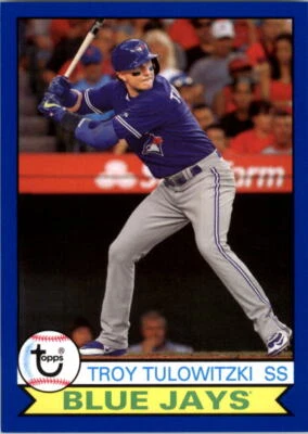 2016 Topps Archives Blue #136 Troy Tulowitzki - NM-MT - Image 1 of 2