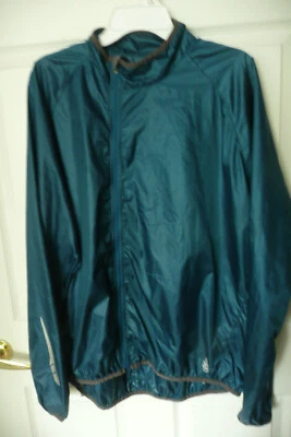 QUEBRA-VENTO FINO MASCULINO XL NOVANA CICLISMO AZUL COM ZÍPER - Imagem 1 de 4