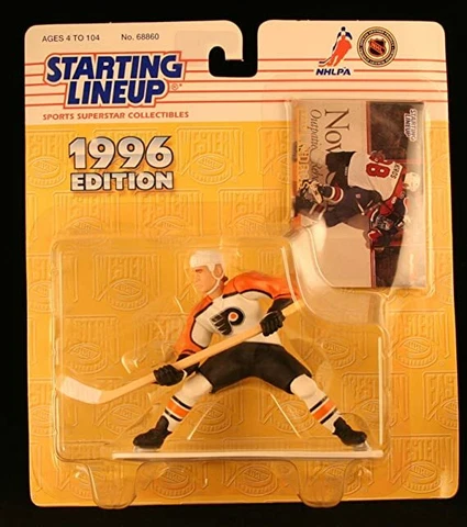 Eric Lindros Philadelphia Flyers Starting Lineup Figure NHL NIB NIP 1996 Hockey Cover