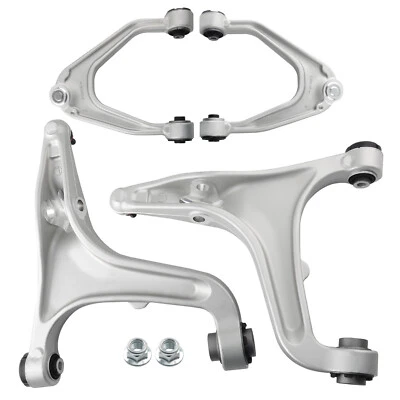 Brazos de control delanteros superiores e inferiores 4 piezas para Maserati Quattroporte Ghibli 2014-22 Foto 1 de 4